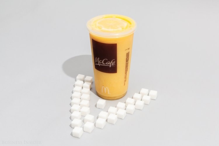 McDonald's Mango Pineapple Smoothie